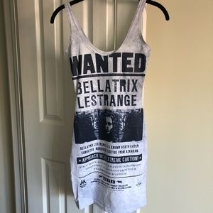 Belatrix Lestrange mini dress